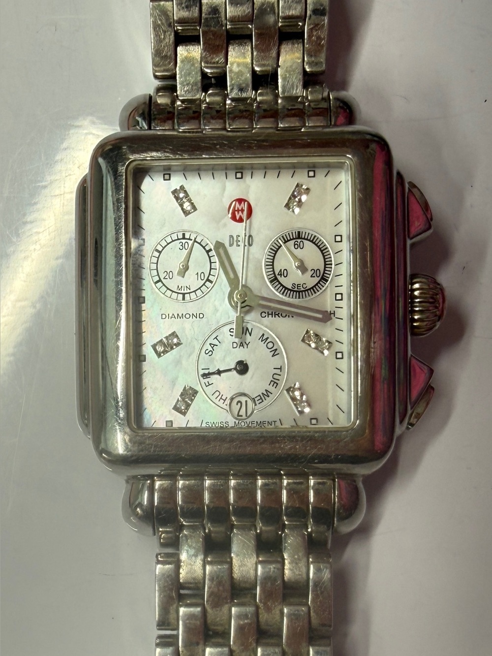 Michele Diamond Watch